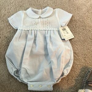 Baby boys formal romper